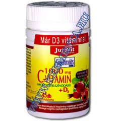 C-vitamin+D3, nyújtott felszívódású, 1000 mg, 45 db, Jutavit