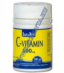 C-vitamin 500 mg, 30 db JutaVit