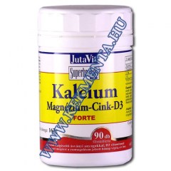 Kalcium - Magnézium - Cink -D3 forte, 90 db, Jutavit