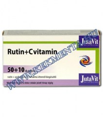 Rutin + C vitamin 60 db, JutaVit